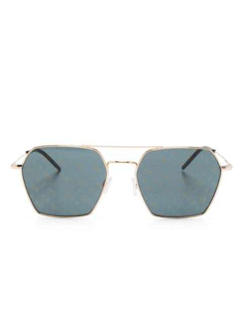 BOSS 1533/S geometric-frame sunglasses