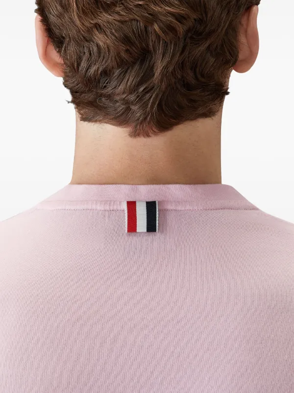 THOM BROWNE ロングTシャツ トムブラウン THOM BROWNE ロンT メンズ ロングTシャツ 長袖 裾