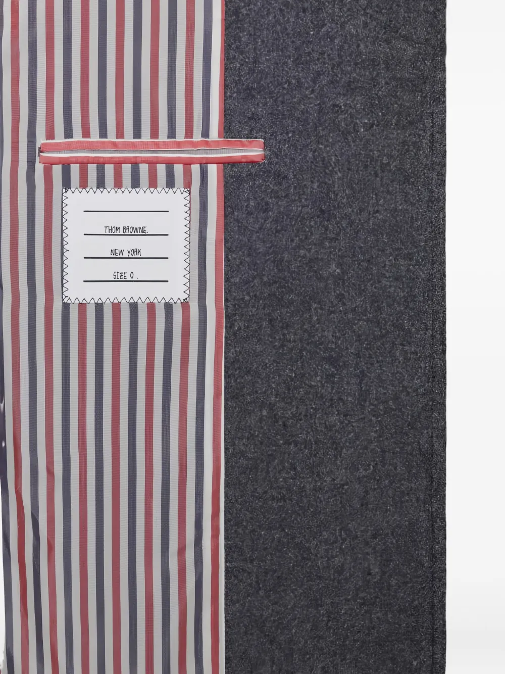 Thom Browne 4BAR シングルコート | グレー | FARFETCH JP