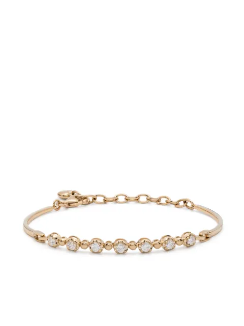 Dana Rebecca Designs 14kt yellow gold large Poppy Rae Pebble Row diamond bracelet