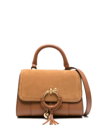 See By Chloe Joan Ladylike Leather Tote Bag Brown FARFETCH