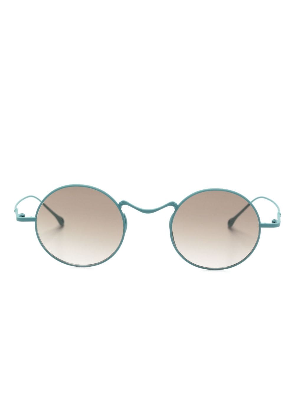 Rigards X Uma Wang Round-frame Sunglasses In Blue