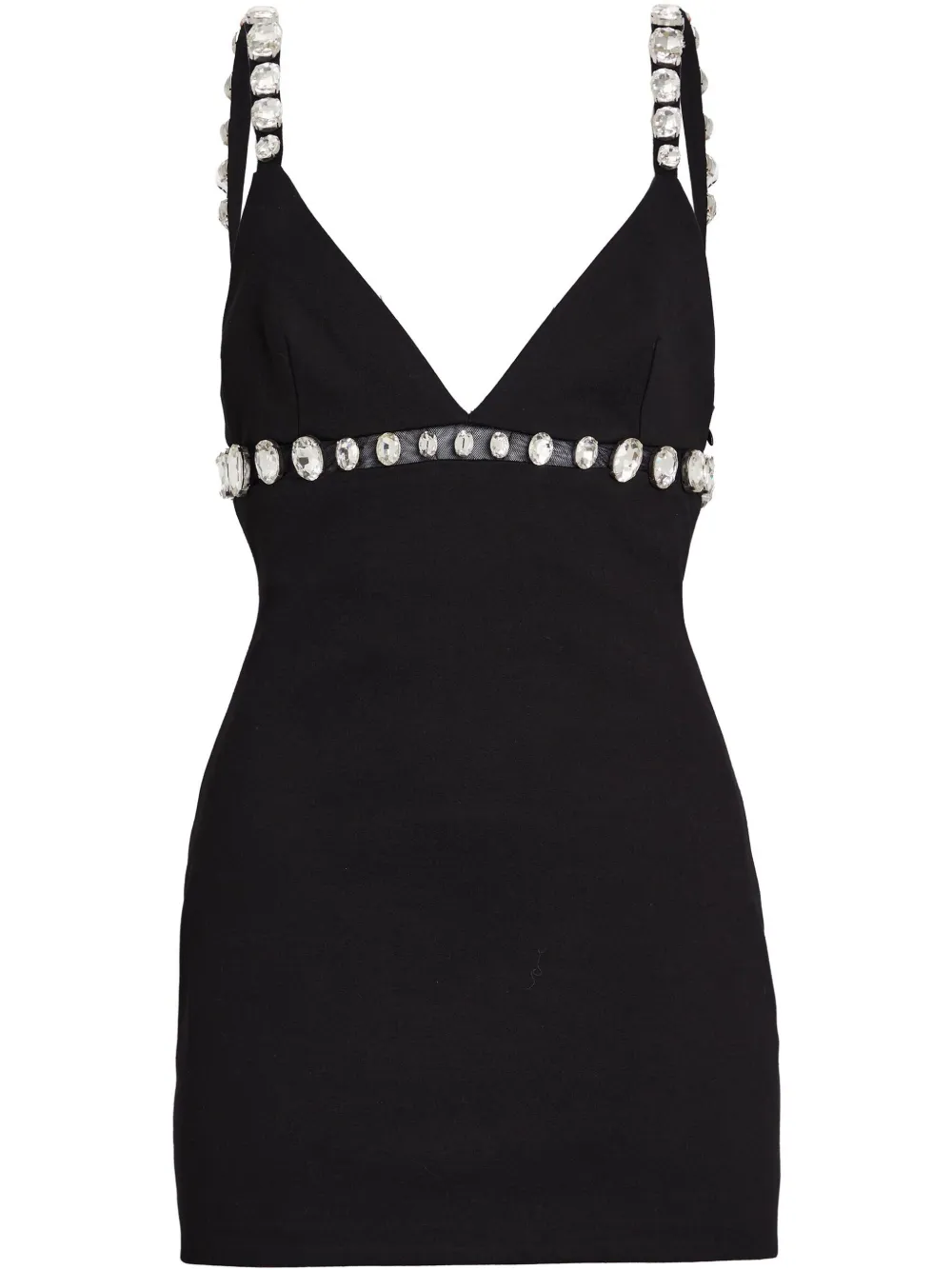 Polly crystal-embellished minidress