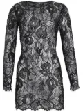 Retrofete Kennedy embellished-lace minidress - Black