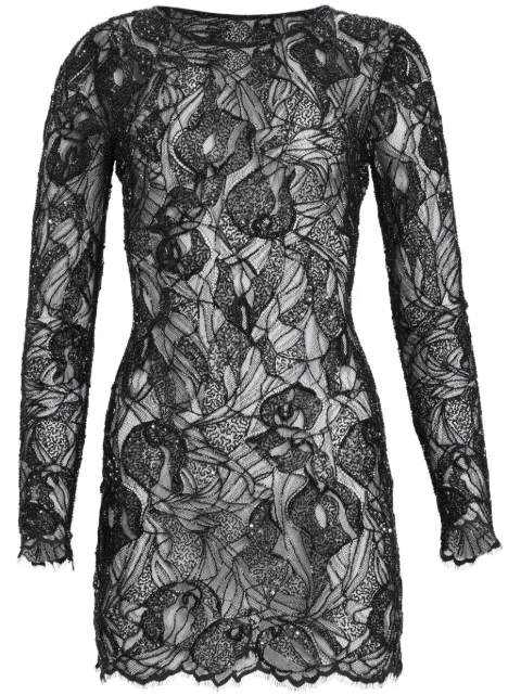 Retrofete Kennedy embellished-lace minidress