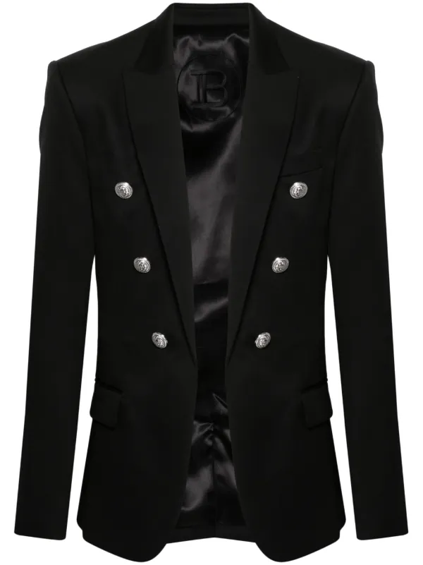 Wool blazer sale top
