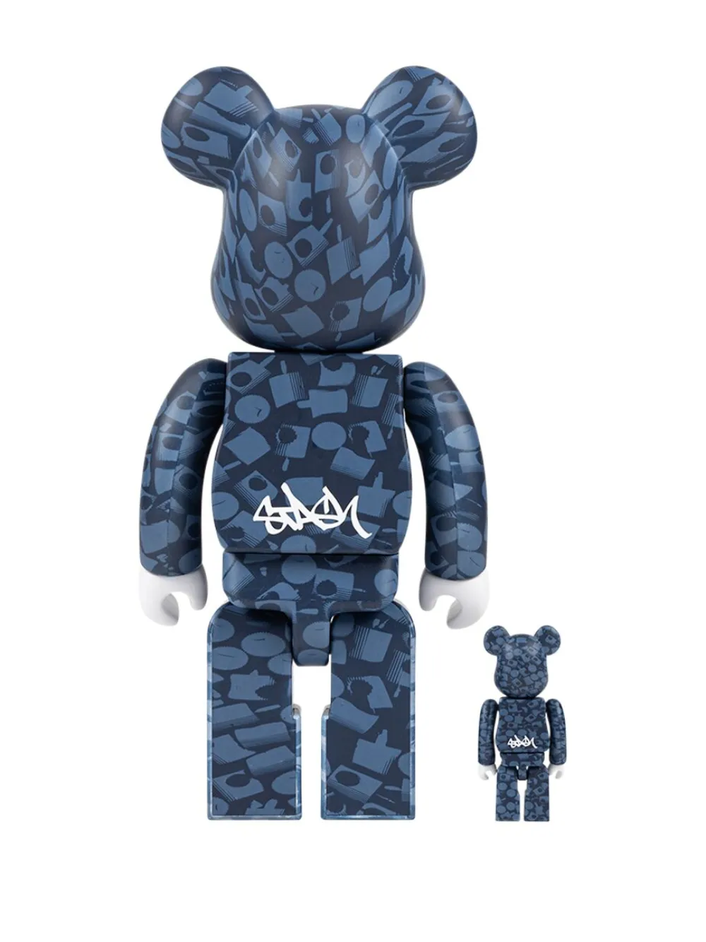 MEDICOM TOY x Stash BE@RBRICK 100% And 400% Figure Set 