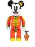 MEDICOM TOY x Disney Mickey Mouse BE@RBRICK ""The Band Concert"" 100% and 400% figure set - Red