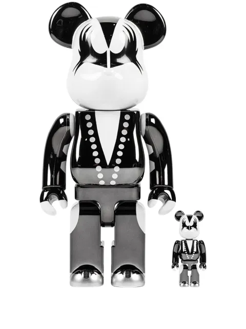 MEDICOM TOY x KISS Demon BE@RBRICK 100% and 400% figure set