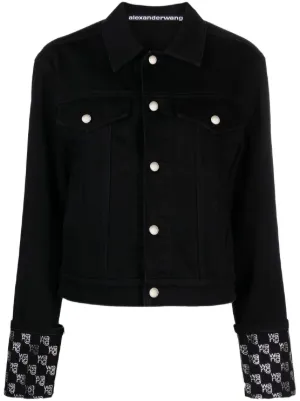 Alexander wang game hot sale denim jacket