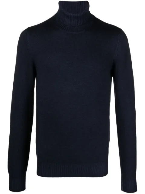 Fileria roll-neck virgin wool jumper