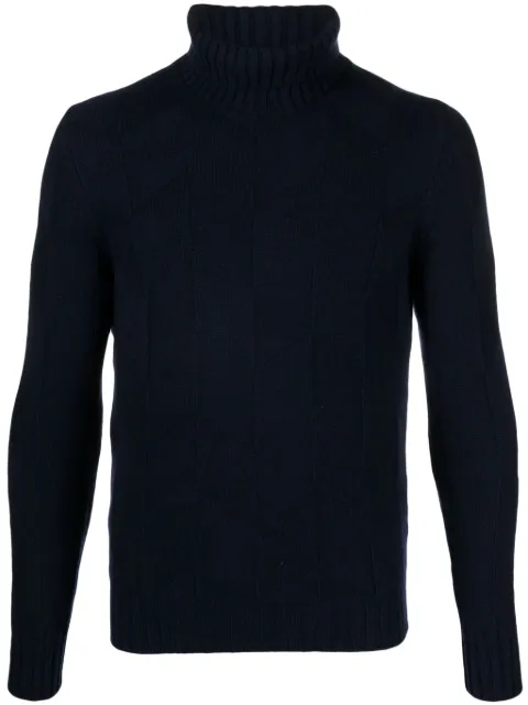 Fileria roll-neck virgin wool-blend jumper
