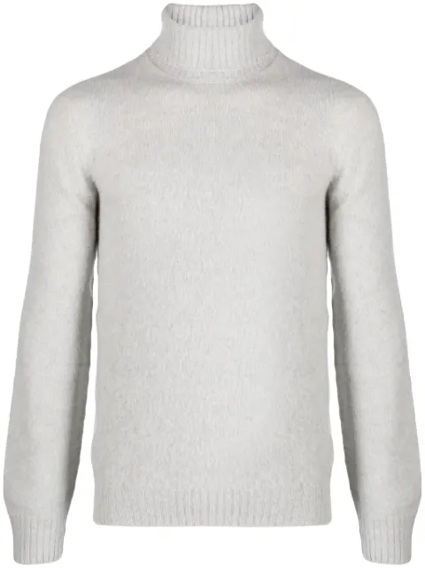 Fileria roll-neck virgin wool jumper