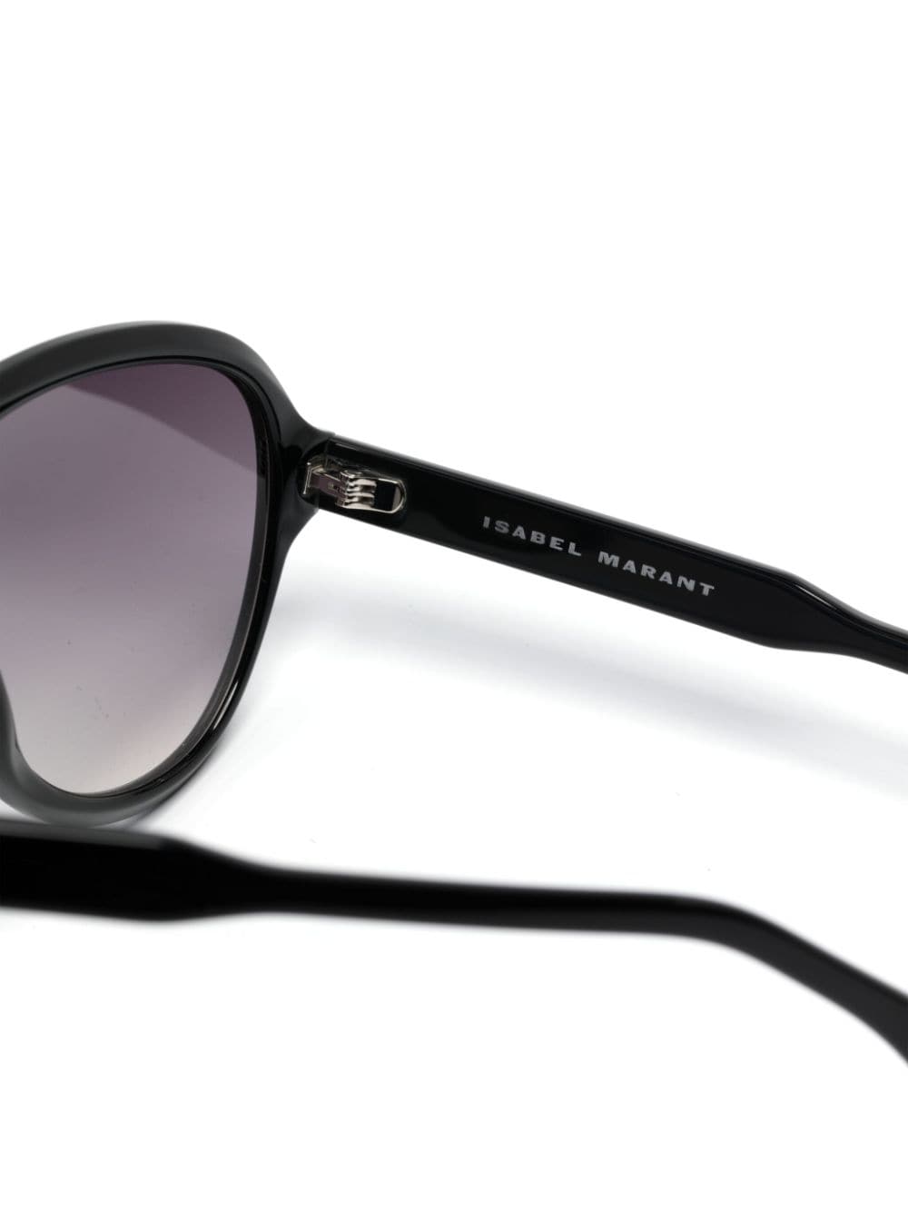 Shop Isabel Marant Eyewear Kyra Pilot-frame Sunglasses In 黑色