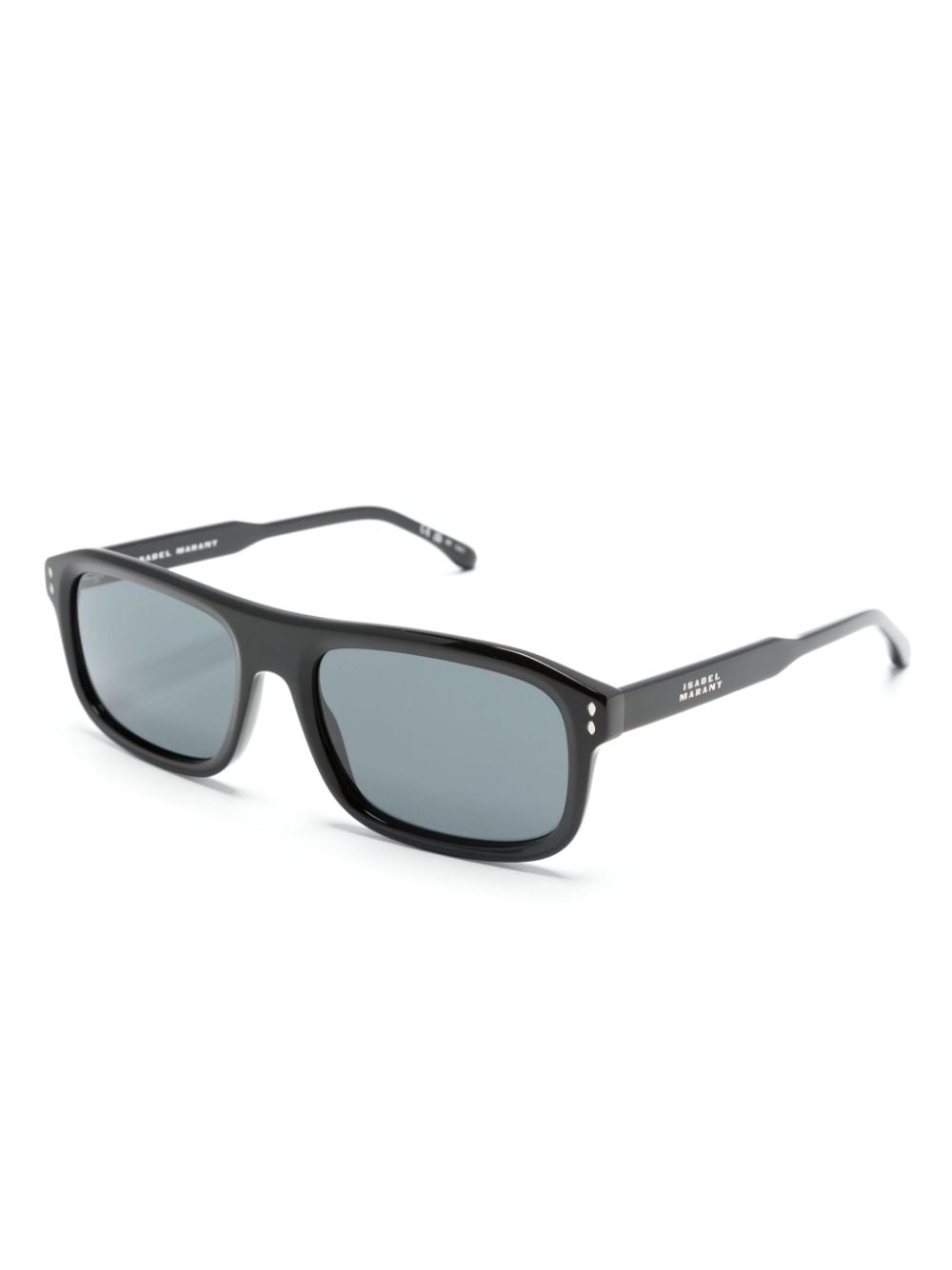 Shop Isabel Marant Eyewear Nova Square-frame Sunglasses In 黑色