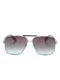 Marc Jacobs Eyewear gradient-lenses pilot-frame sunglasses - Grey