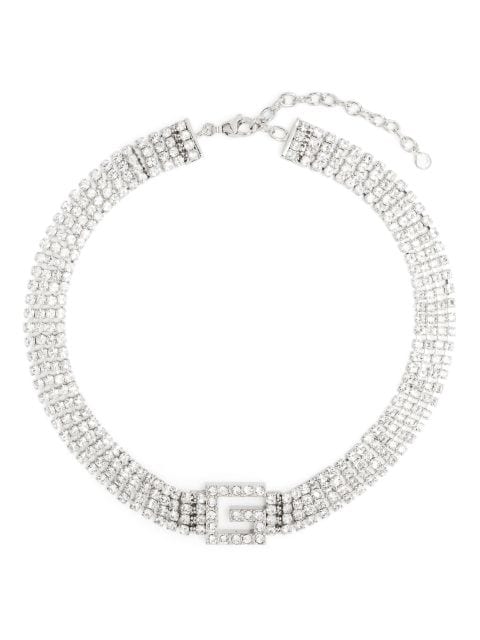 Gucci Square G crystal necklace