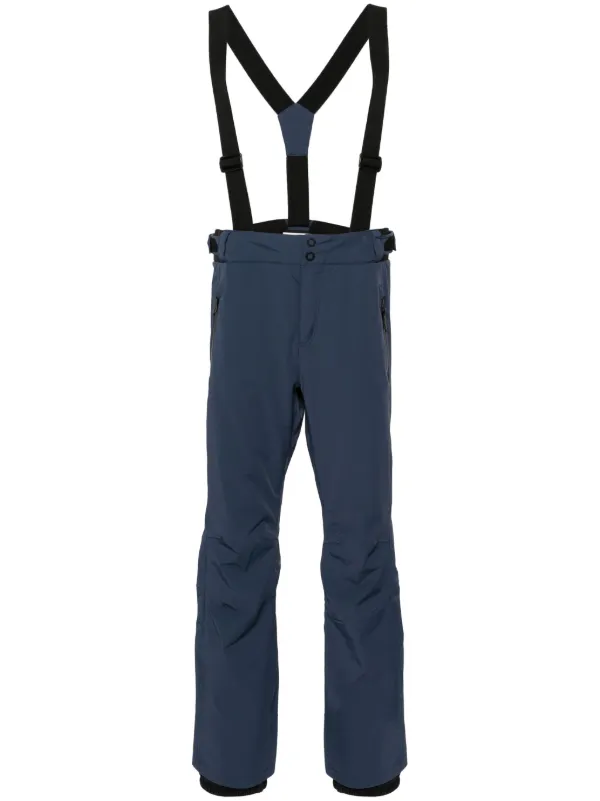 ROSSIGNOL ネイビー サスペンダー付きスキーパンツ ROSSIGNOL ネイビー サスペンダー付きスキーパンツ