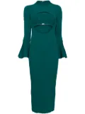 Cult Gaia layered cut-out dress - Green