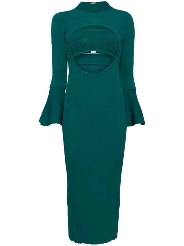 cult gaia green cut out dress Cult Gaia - Issey Dress main image 1
