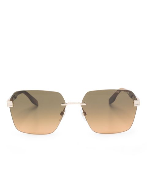 Marc Jacobs Eyewear 713 S geometric-frame sunglasses Men