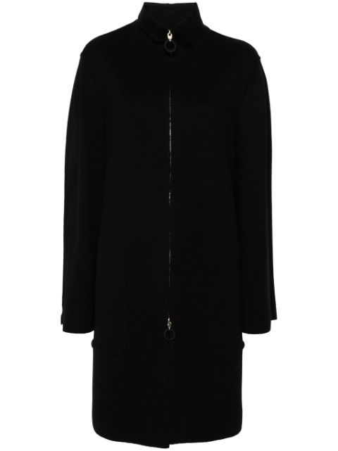 Giorgio Armani long-sleeve cardi-coat Women