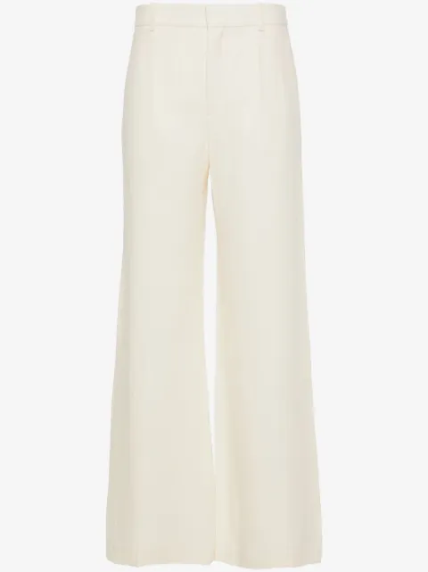 Chloé リネン ワイドパンツ