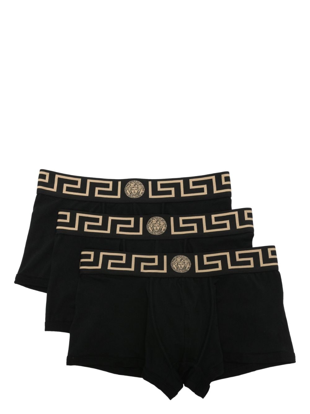 VERSACE TOPEKA STRETCH-JERSEY BRIEFS (PACK OF TWO)