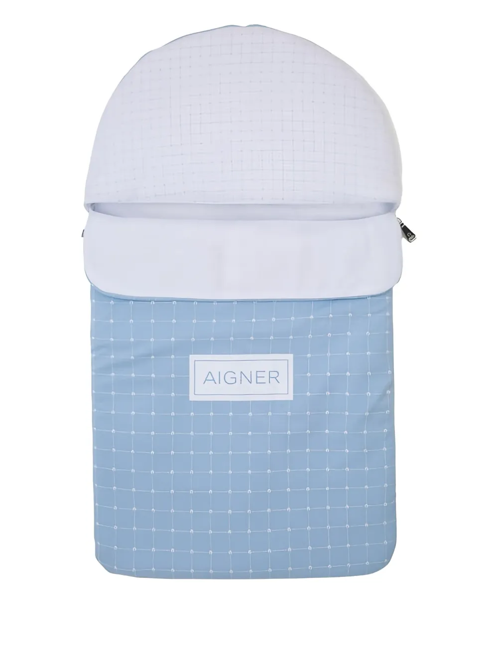 Aigner Logo-print Sleep Bag In Blue