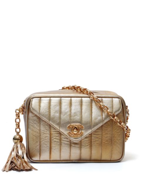 CHANEL 1985-1993 metallic shoulder bag Women