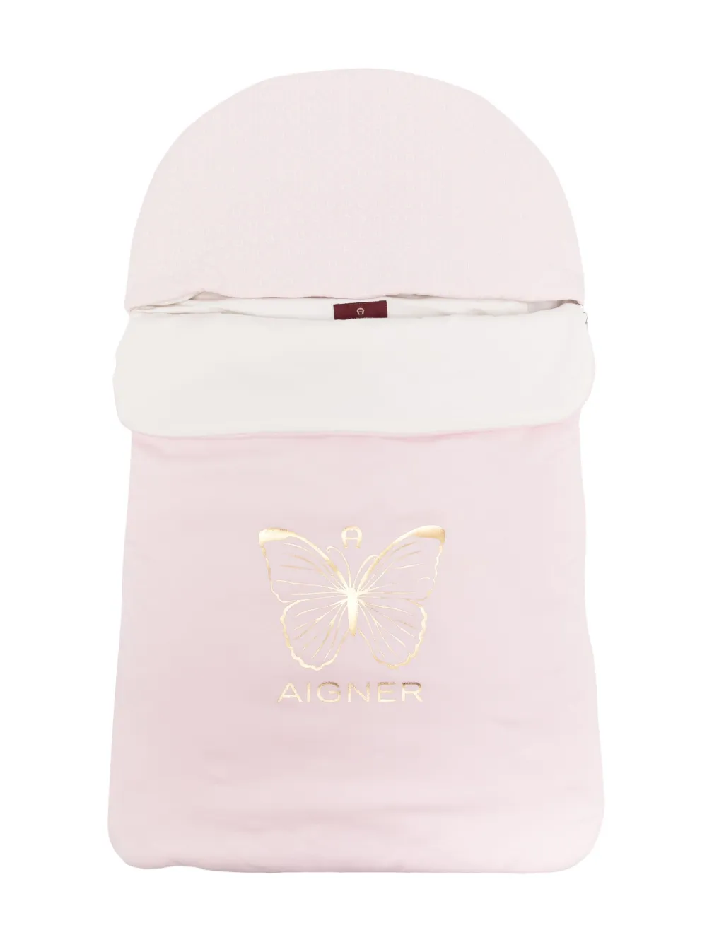 AIGNER LOGO-PRINT SLEEP BAG