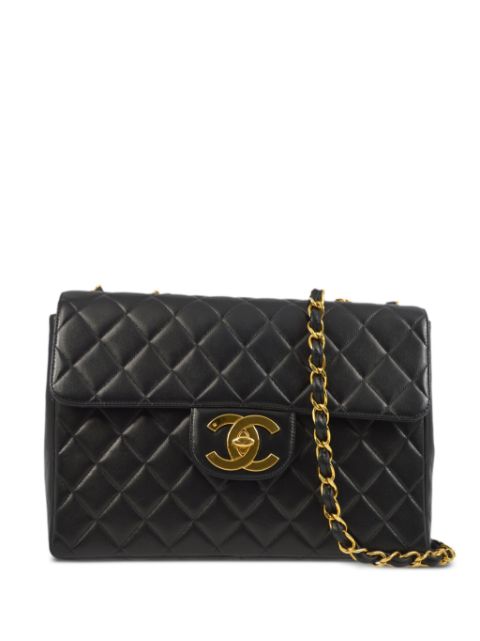 HOT SALE CHANEL 1997 Jumbo Classic Flap shoulder bag Women