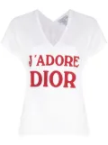 Christian Dior Pre-Owned 2003 J'Adore Dior V-neck T-shirt - White