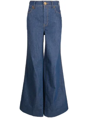 Acne Studios ワイドジーンズ | ブルー | FARFETCH JP