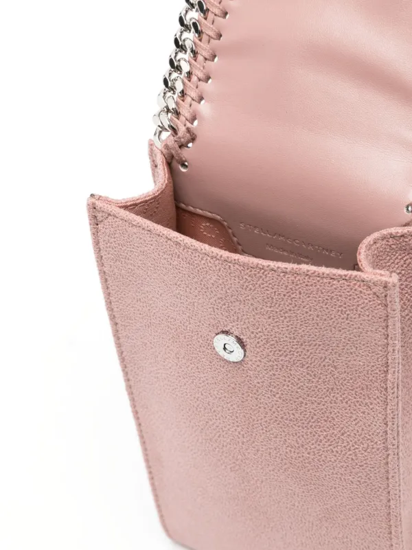 Stella McCartney Falabella chain-link Phone Pouch | Pink