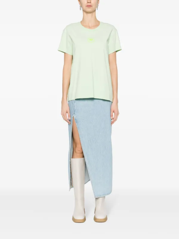 Tシャツ・カットソー Stella McCartney 'Lovestruck Logo' T-shirt Women White Lovestruck Logo T-Shirt | Stella McCartney QA