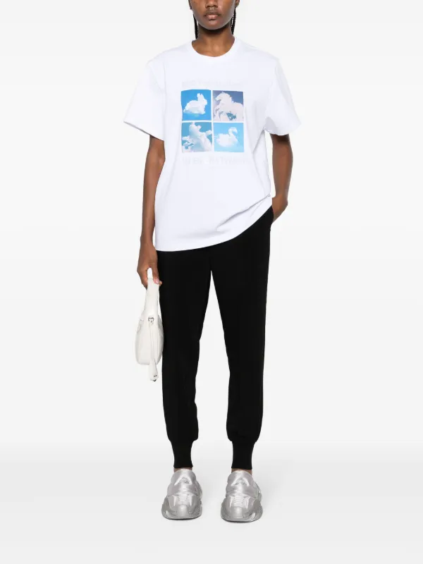 Stella McCartney スリムトラックパンツ | ブラック | FARFETCH JP