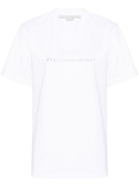 Stella McCartney logo-print cotton T-shirt Women