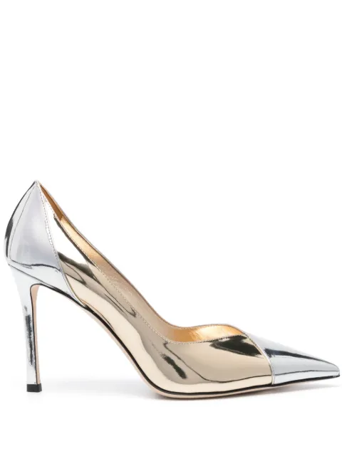 Jimmy Choo Cass 95mm patent-leather pumps