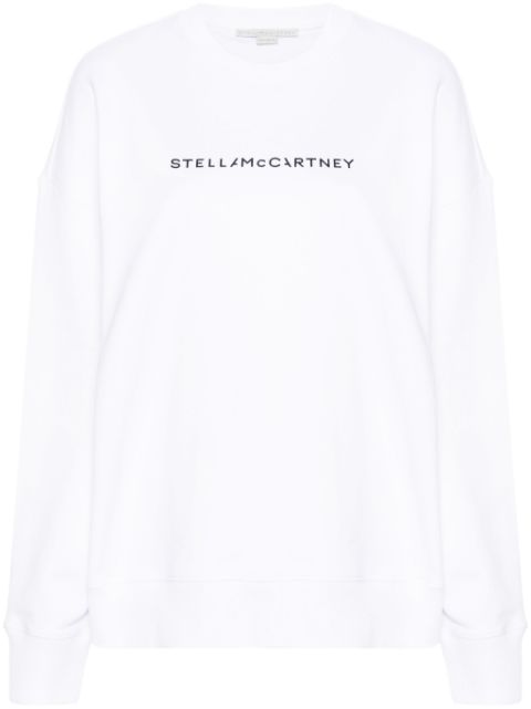 Stella McCartney logo-print cotton sweatshirt Women