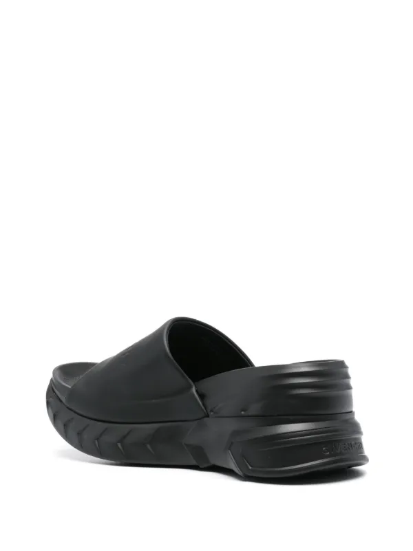 Givenchy logo strap slides best sale