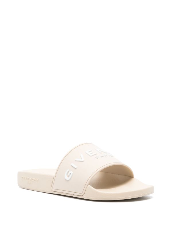 Givenchy logo store sandals