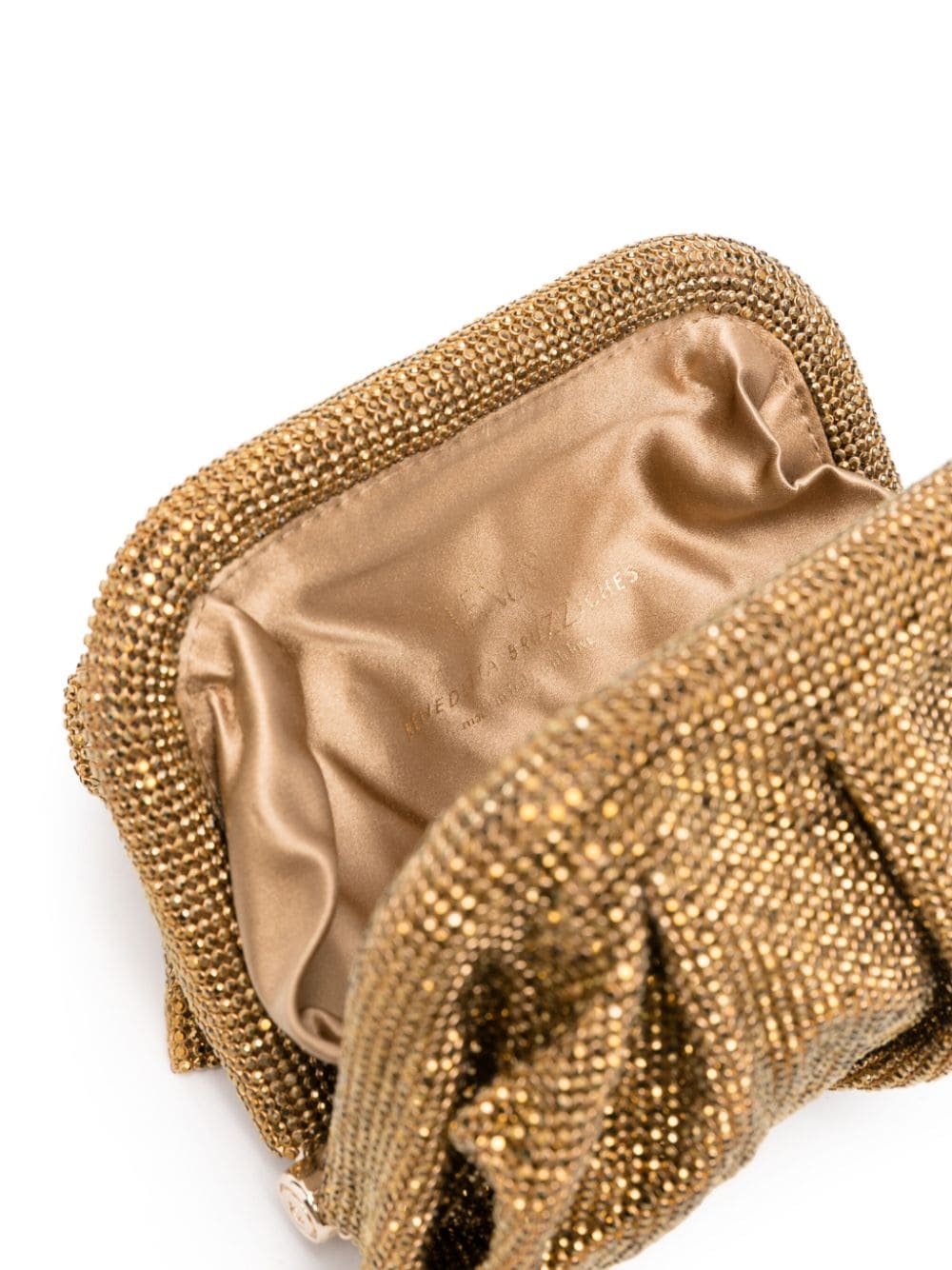 Benedetta Bruzziches Venus La Petite clutch Goud