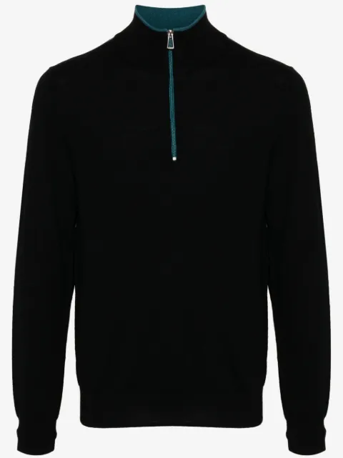 PS Paul Smith embroidered logo merino jumper
