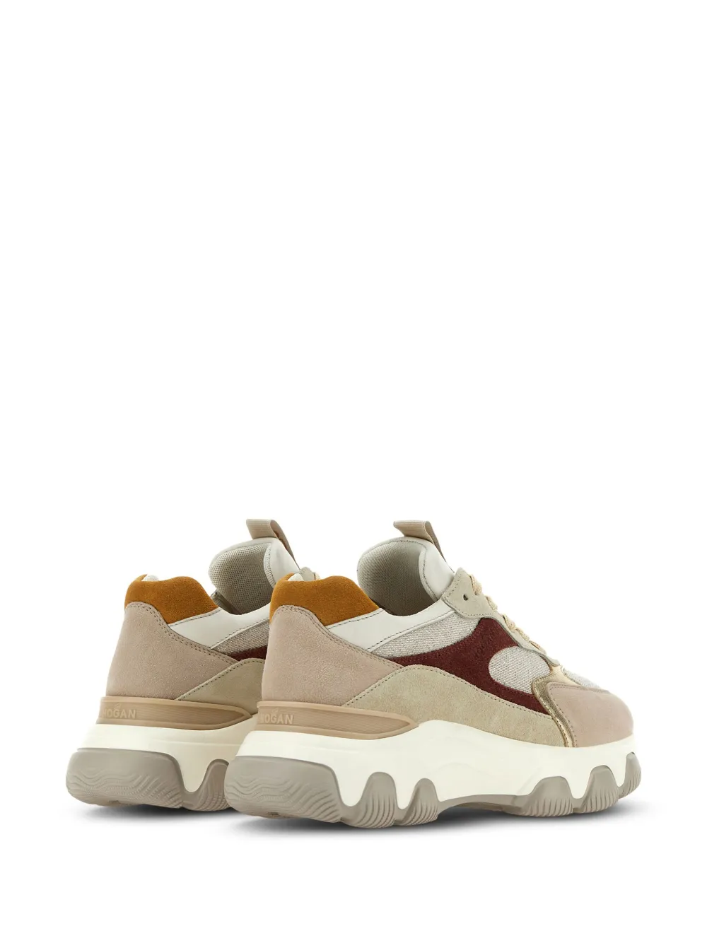 Hogan Hyperactive Sneakers In Nude