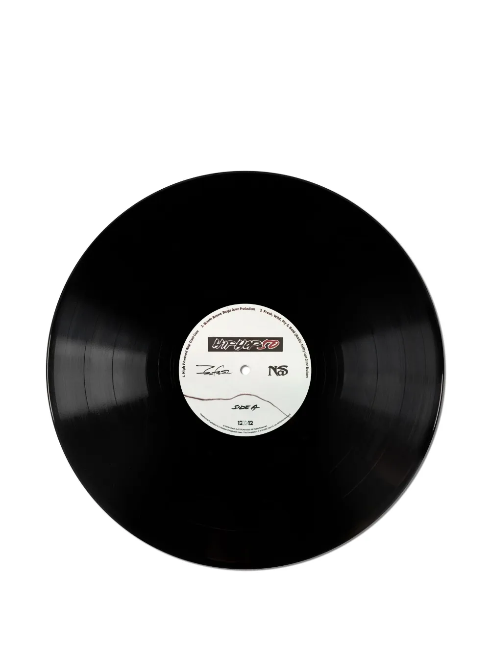 12ON12 HIP HOP 50 NAS X FUTURA 2ND EDITION VINYL