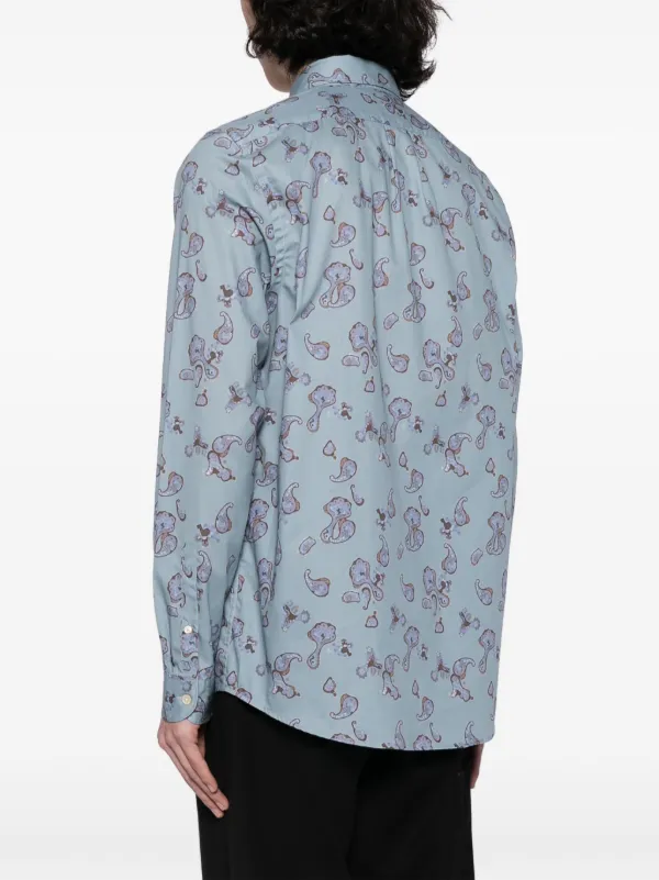 Paul Smith Collectionペイズリー柄 長袖シャツ 楽天市場】ポールスミス PRECIOUS STONE PRINT SHIRT・長袖