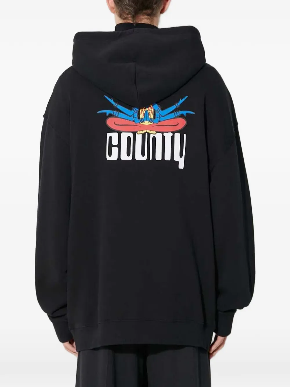 Drawstring Graphic Hoodie