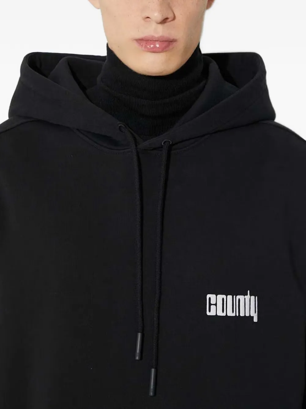 Drawstring Graphic Hoodie
