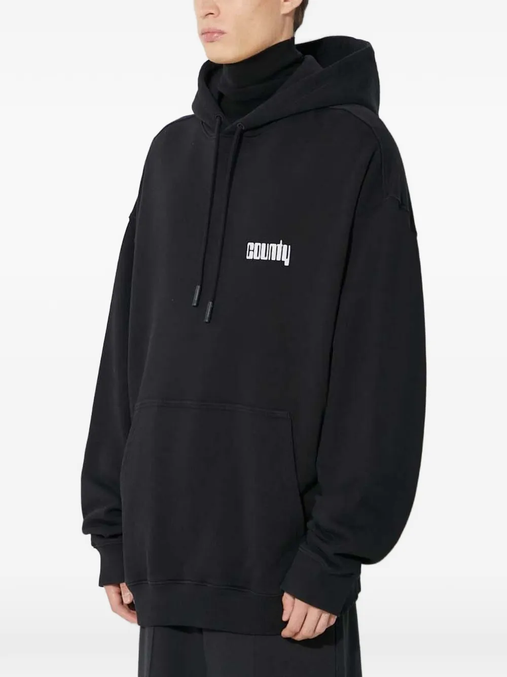 Drawstring Graphic Hoodie